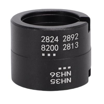 Watch Movement Holder Fit for 2824 2892 8200 2813  35  36 Movement Aluminum Alloy Watch Repair Assembly Tool Black