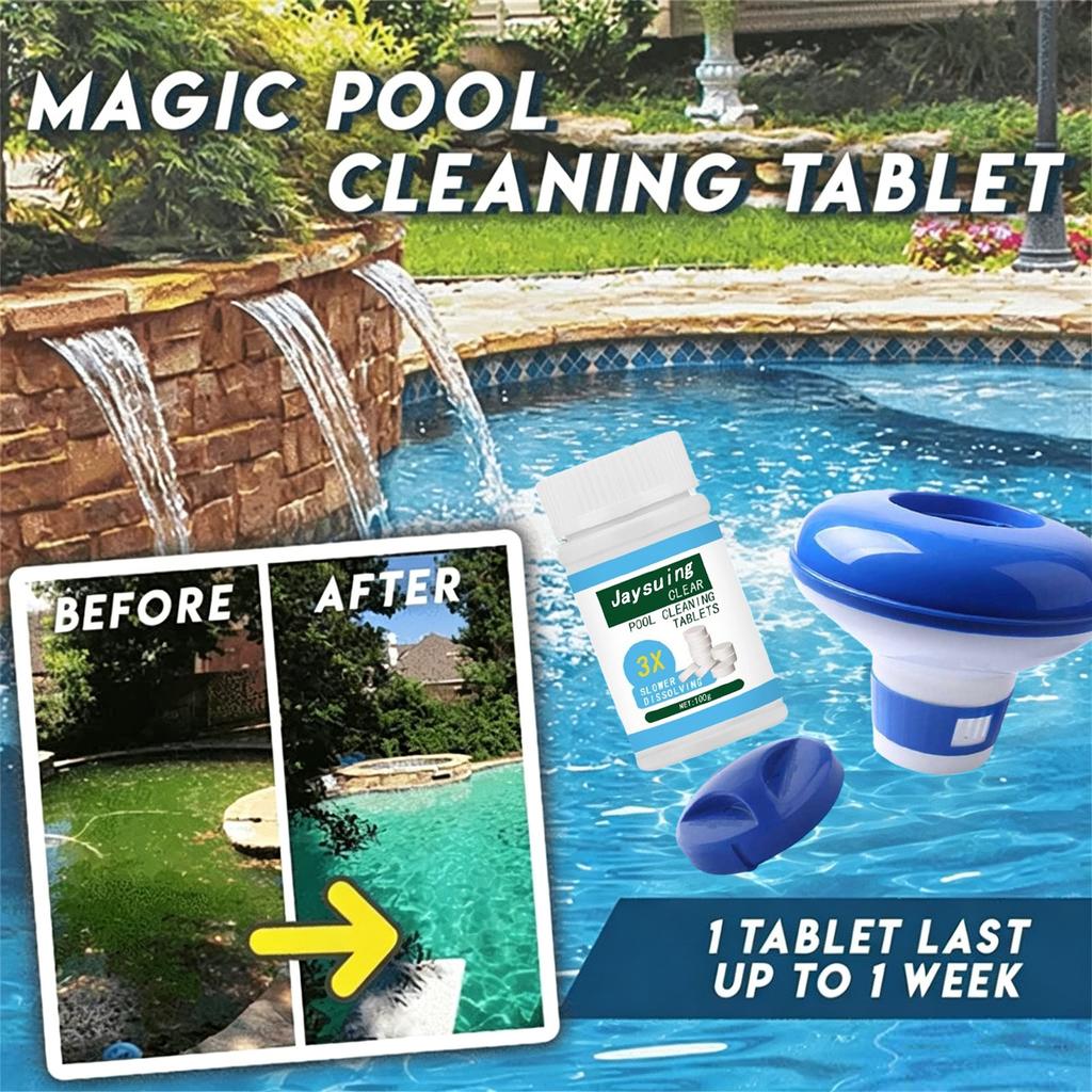 Pool Cleaning Tablet Effectively Guard Blgae And Organism