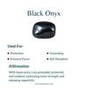 Genuine matte onyx bracelet Handmade stretchable bracelet for men Celtic Symbol gemstone bracelet for him Tree  of life charm bracelet