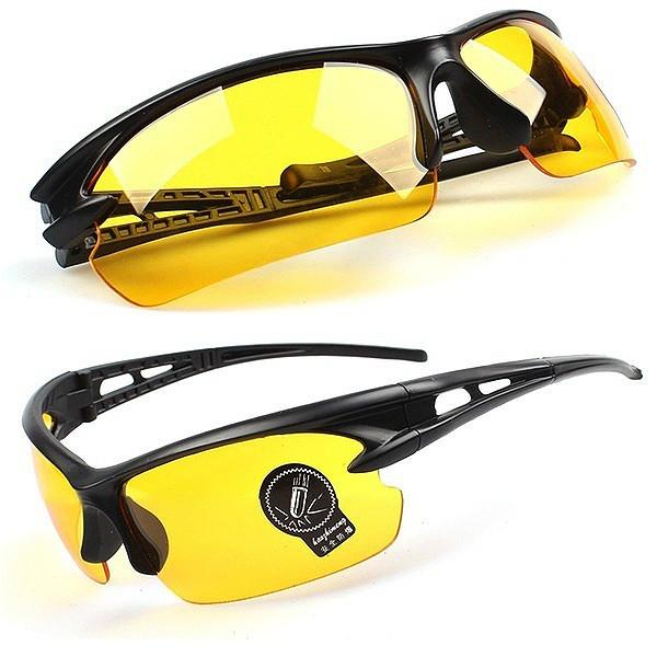 Driving Anti-Glare Sunglasses UV400 HD Polarized Sports Day Night Vision sunglasses