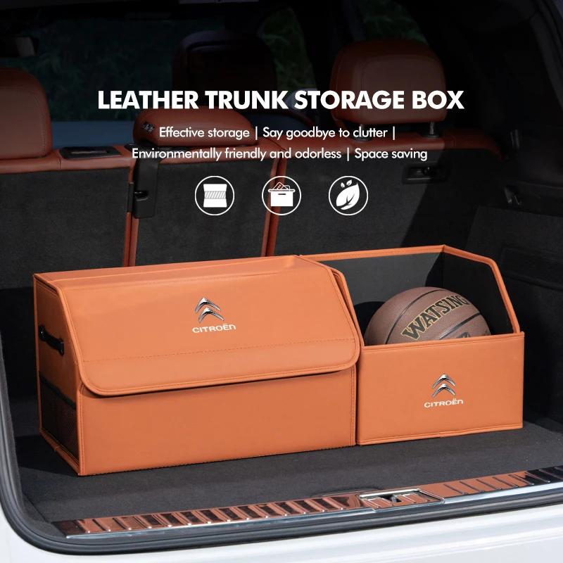 Big Capacity Car Storage Box Trunk Organizer Durable Collapsible For Citroen C5 C1 C2 C6 C4L DS3 DS4 DS5 C-Elysee Grand Berlingo aia256