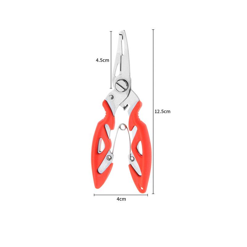 Fishing Plier Scissor Braid Line Lure Cutter Hook Remover FishingTackle Hook Remove Cutting FishingTongs Fishman