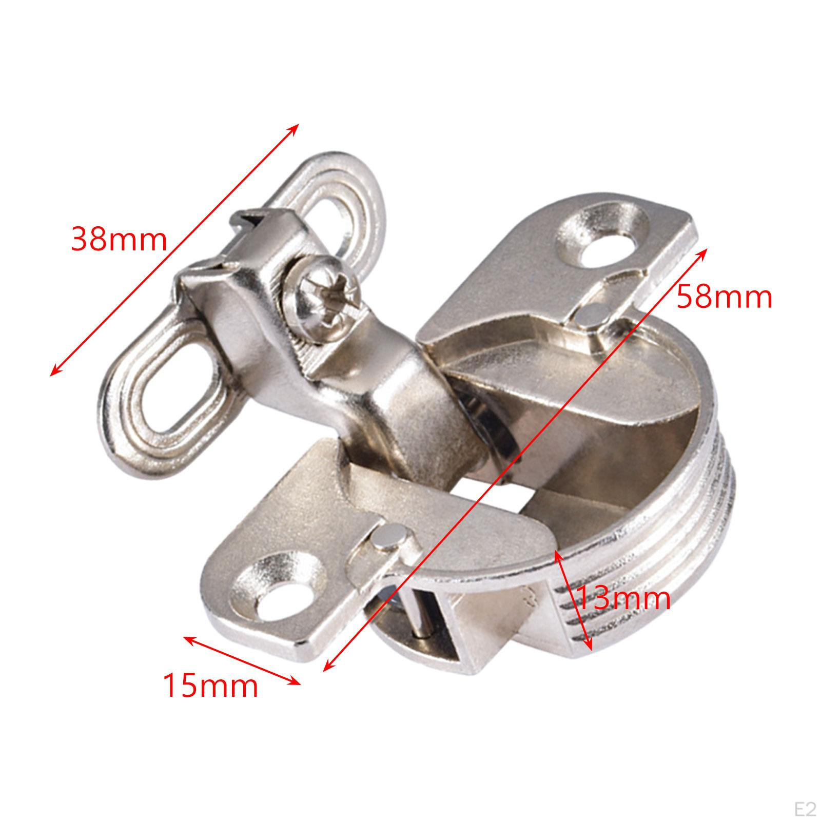 2 шт. дверные петли мебельная фурнитура внутренняя заподлицо с коротким рычагом 97 — фото 3