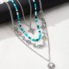 New Self-developed New Trendy Multi-layer Chain Beaded Necklace Design Is Simple