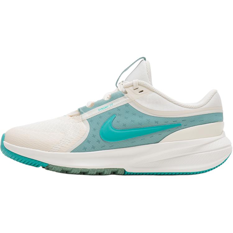 Nike Star Runner 5 Fashion Comfortable Durable Low-Top Kids Running Shoes Kids Sneaker White Green HF7004-003