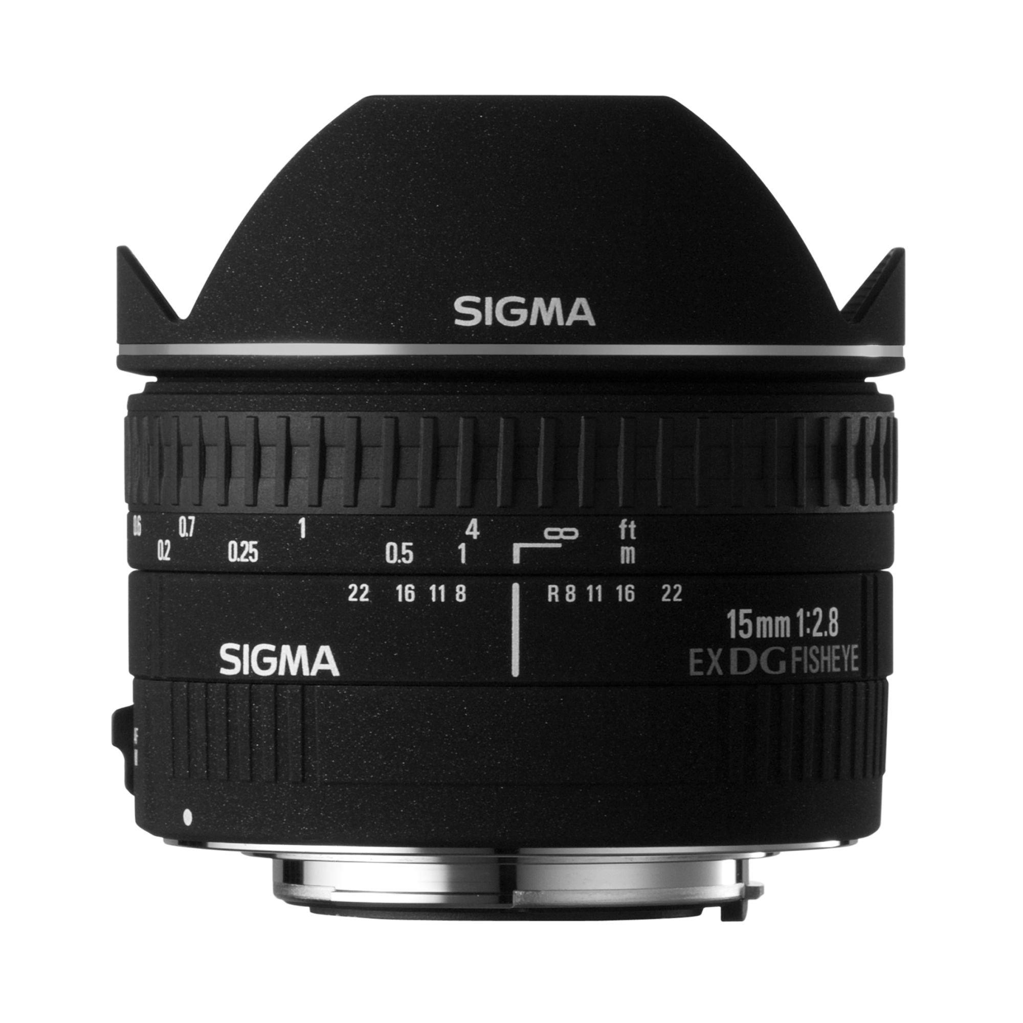 

Sigma 15mm EX DG DIAGONAL FISHEYE Single Focus Fisheye Lens for Sony Full Frame Compatible F2.8