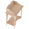 1/12 Holz Miniatur Blanko Tisch Möbel Modell Diy Puppenhaus Zubehör