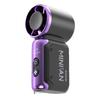 Mini Handheld Ice Fan USB Rechargeable Digital Display Outdoor Pocket Portable High-Speed Turbo Small Fan