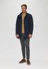 s.Oliver Coat with Stand-up Collar and Blue Lining