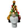 Certified European Plug-in Resin Christmas Tree Wall Lamp for Living Room and Study