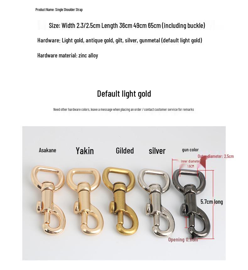 Black PU Handbag Replacement Strap: Women's Underarm Bag, Short Single Shoulder Handle, Trendy Plain Design