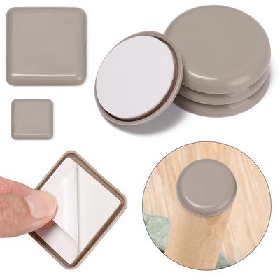 4 Stück Bodenschutzmatte Geräuschreduzierung Möbelgleiter Kratzfest Schwerlastmöbel Verdicktes Umzugspad