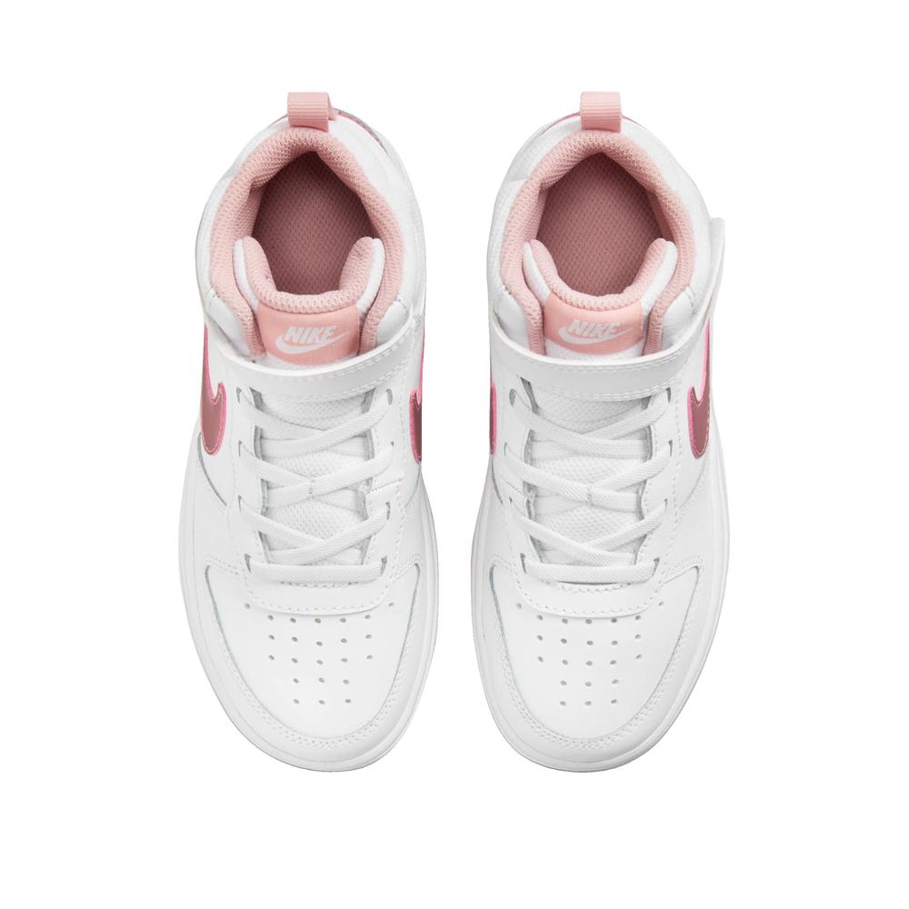 Sneakers Nike Court Borough Mid 2 White/Pink Glaze