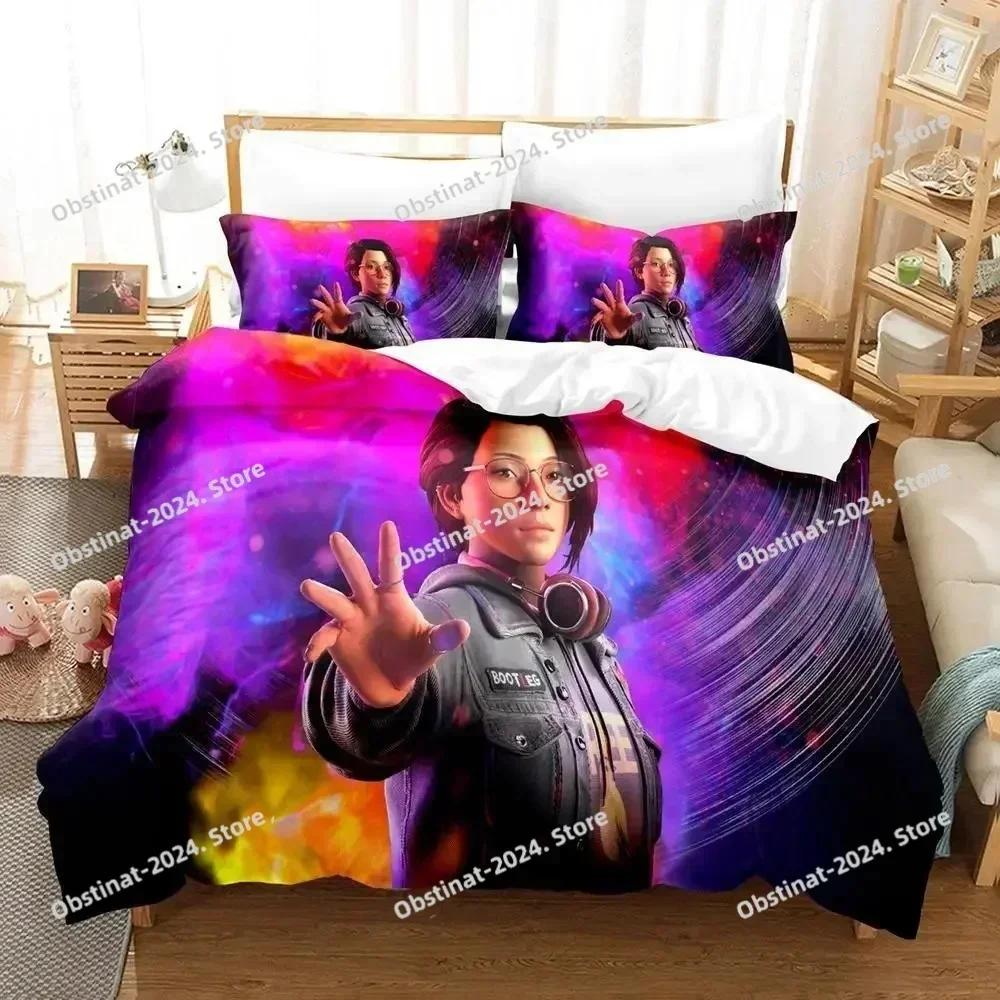 Life Is Strange Game True Colors Bedding Set Printed single Comforter Quilt Bed Cover Pillow Case 3 Pieces Sets Kids Adult Size