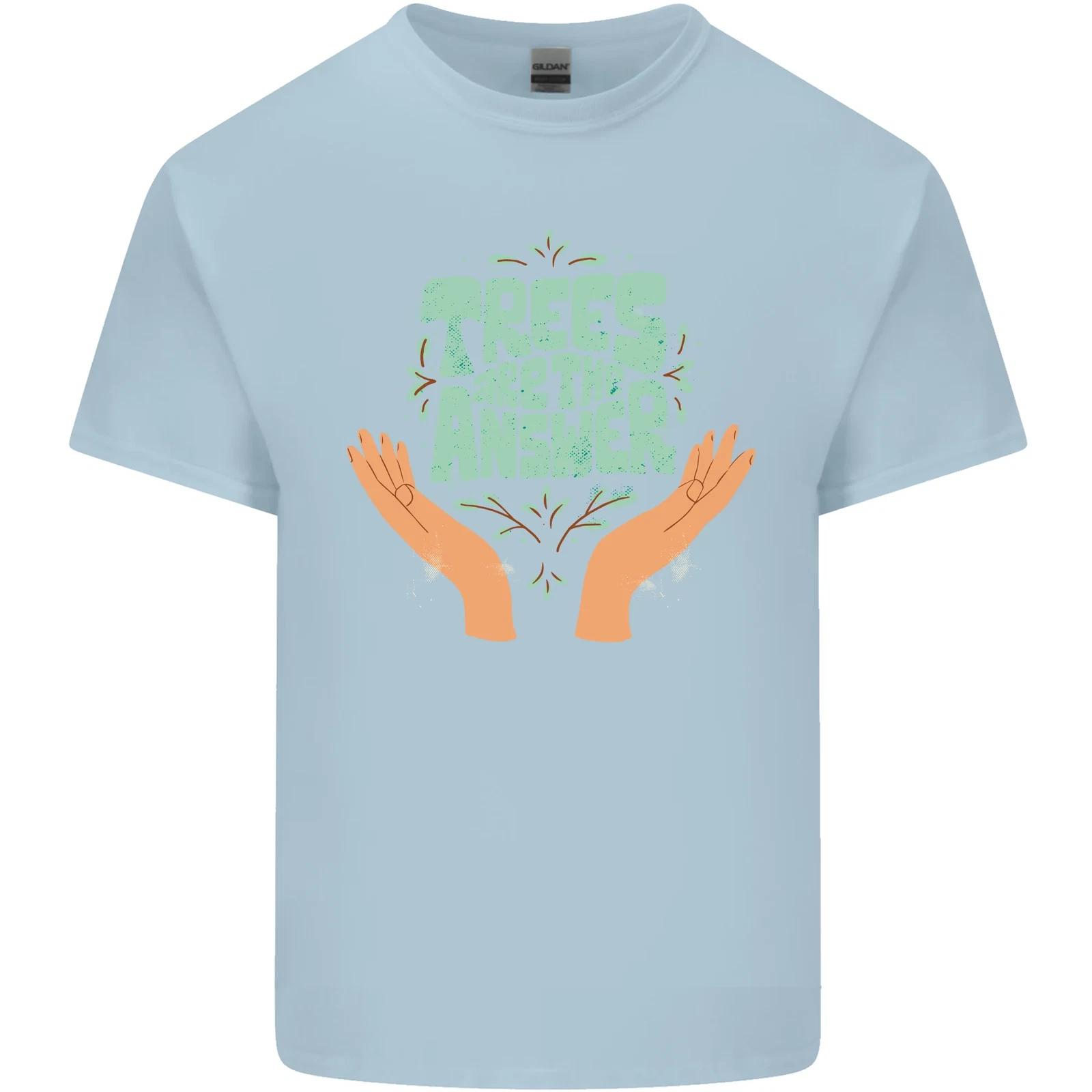

Trees Are the Answer Climate Change Kids T-Shirt Childrens L