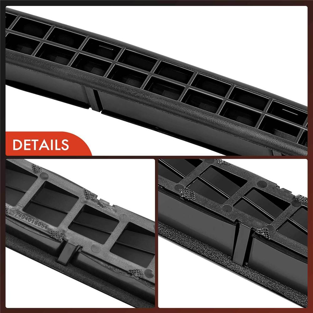 2Pcs  Left & Right Hard Top Exhauster Vent for Jeep Wrangler TJ 1997-2002 Black