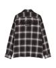 Avirex Long Sleeve Cotton Linen Ombre Size M Size Size OMBRE SHIRT Men's Shirt, (010), Black, 783-3120014, A/DINER/L/S C/L
