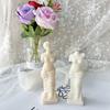 DIY Klassische Römische Säule Silikon Kerzenform 3D Statue der Venus Körper Aromatherapie Seife Gips Epoxidharz Form für Geschenke Dekor