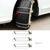 3pcs 235285mm Anti Skid Mud Ice Snow Tire Chain Winter Security Tyre Belt for Car Truck SUV