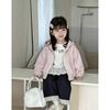 New Korean Style Lace Bow Embroidery Coat for Baby Girls - Spring & Autumn