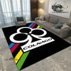 3D Bicycle brand logo printed carpet fashion home decoration non-slip carpet photography propsmal area rug birthday gift