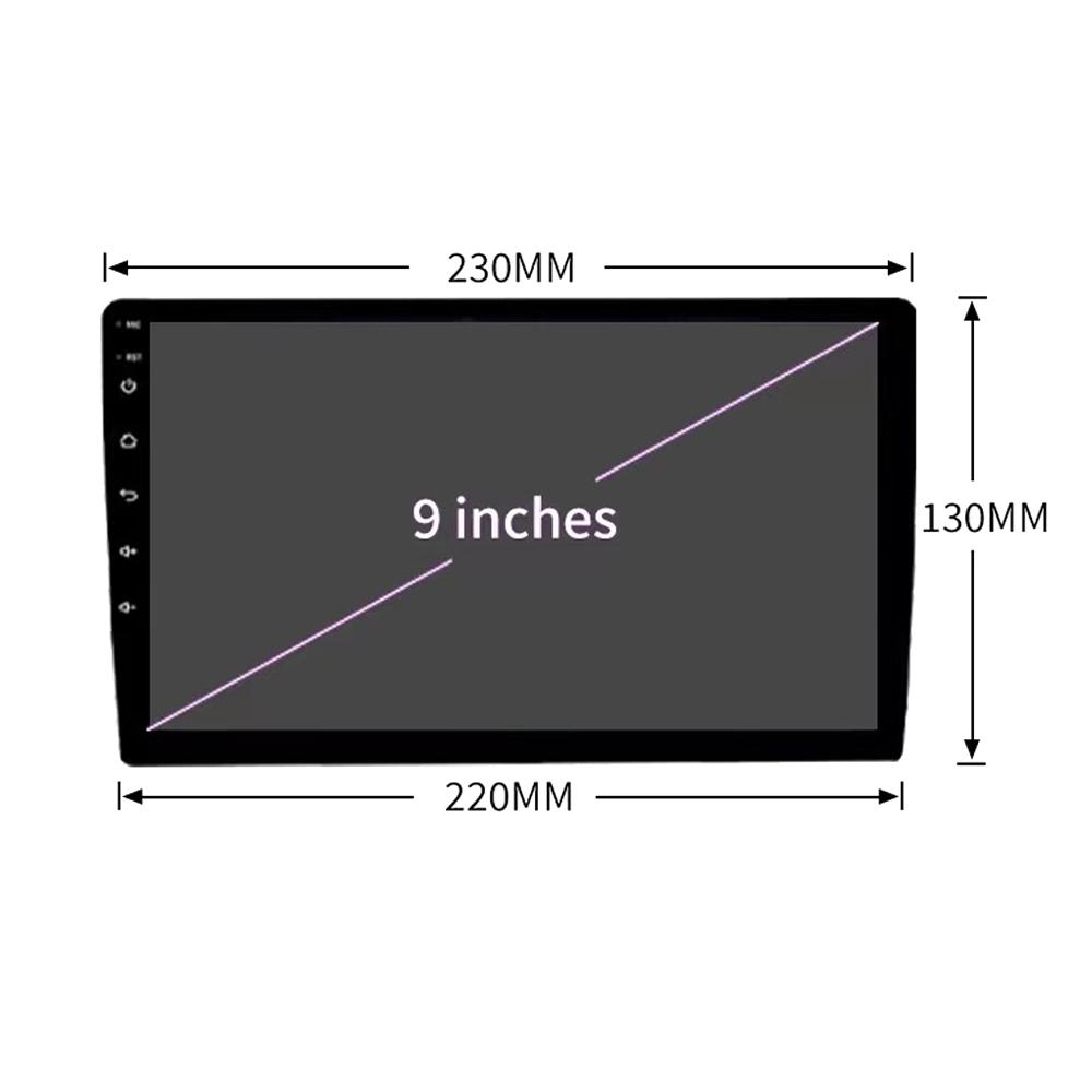 Android Universal Car Radio Wireless Carplay Android Auto 2 Din/9 /10  GPS Navigator Multimedia Player Wifi FM Car Stereo 9INCH 4Core 2G-32G