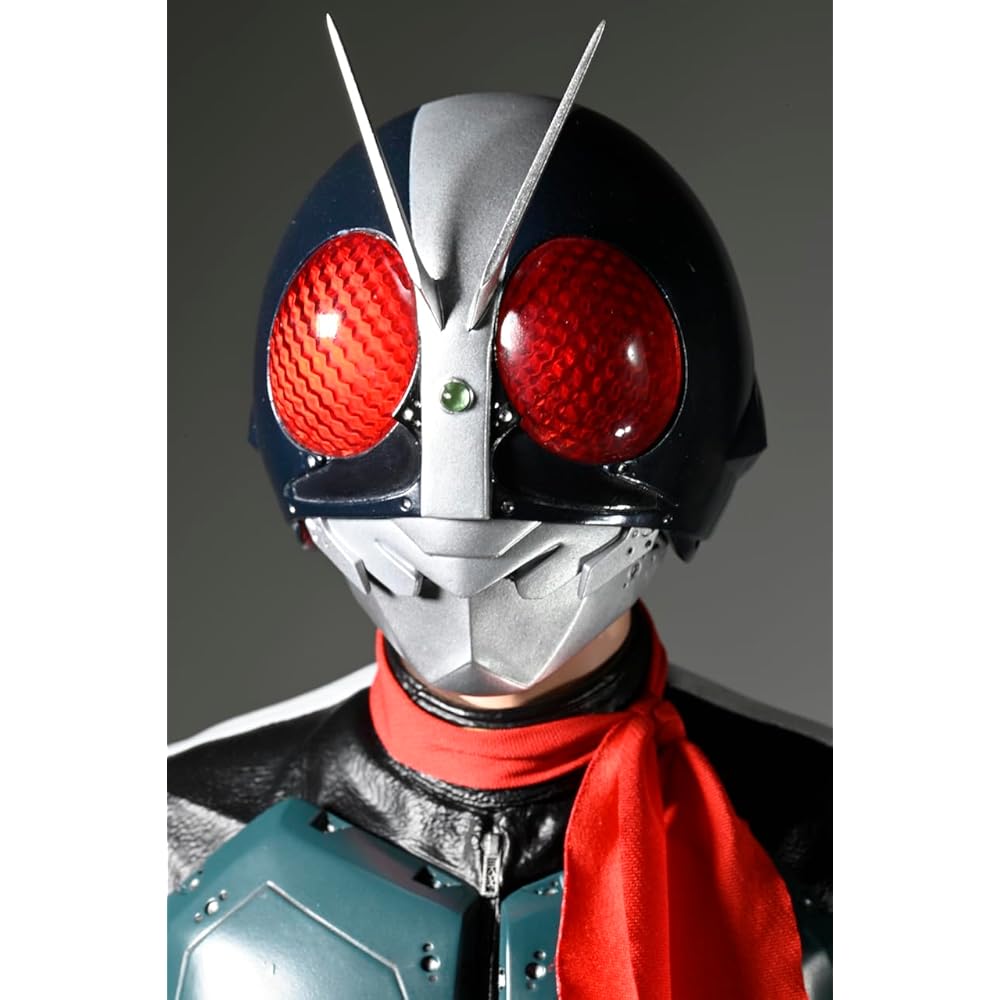 Kaiyodo Mega Soft Vinyl Kamen Rider Nr. 2 (Shin Kamen Rider) Ca. 500 mm hoch, unmaßstäbliche, bemalte PVC-Figur, fertiggestellt