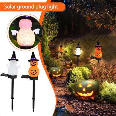 Halloween Path Lights Outdoor Decoration, Garden Stake Lights, Waterproof LED Walkway Lights For Outdoor Patio Yard Halloween Decoration
