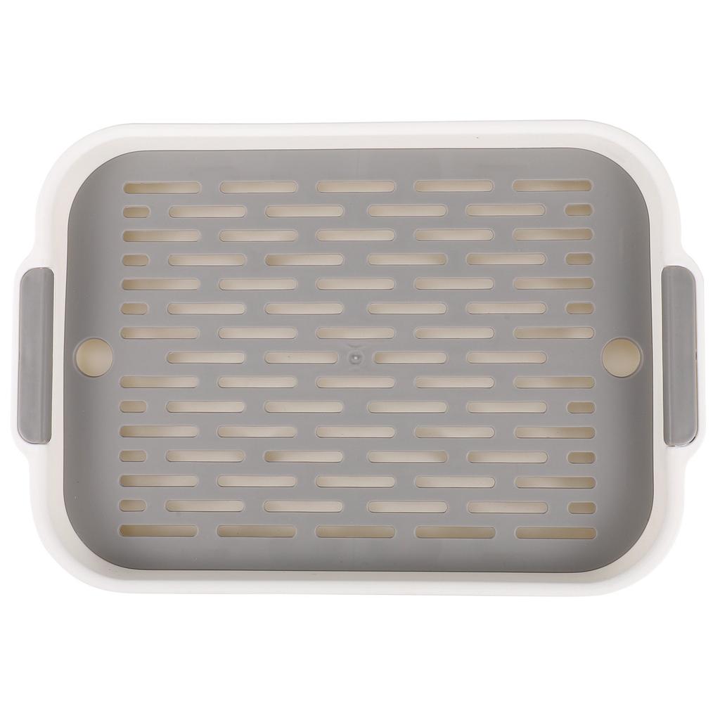 1Pcs Double Layer Drain Tray Premium PP Plastic Dish Drainer Cup Dryer Rack Kitchen Filter Tray for Home Restaurant Use