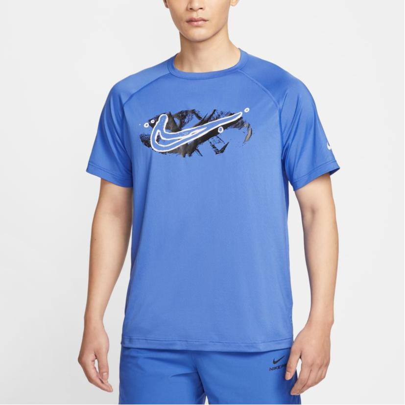 Nike AS M NK DF READY SS GFX T Shirt Men's Blue HV0429-411