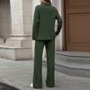 Two Piece Sets For Women Casual Loose Long Sleeve Shirts And High Waisted Drawstring Shorts Tracksuit Fall Outfits
