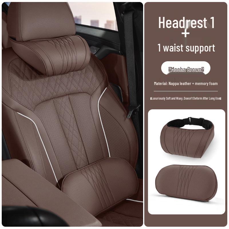 Volvo XC60 Headrest & Lumbar Support Pillow for S90/S60/XC90/V60/V90