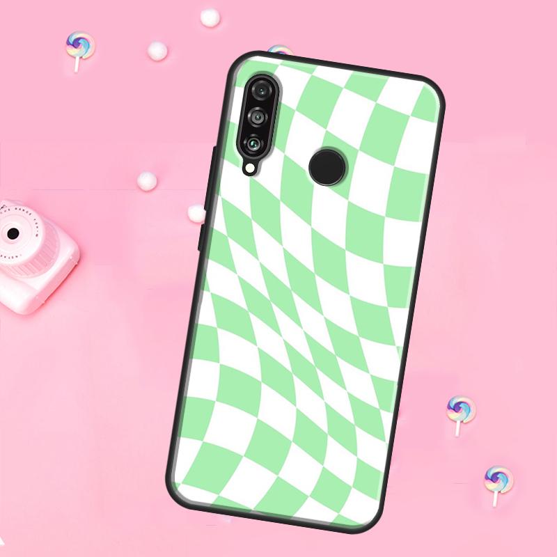 Crazy Checkered For Huawei Nova 11 Pro 10 9 SE Y70 Y60 Y90 Y61 Y91 Y73 Y72 12s 12i 11i 8i P30 P40 Lite Case