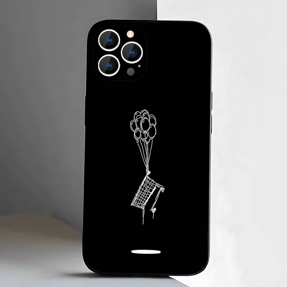Coque de téléphone pour rappeur NF pour iPhone 17,16,15,14,13,12,11,Pro,XS,Max,XR,Plus,E,SE4,Mini Housse souple noire