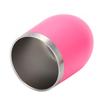 Stainless Steel Eggshell Wine Tumbler 12oz Double Wall Vacuum Insulated Reusable Cup for Birthday Holiday Gifts