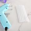 100Piece Multicolor Miniature Hot Melt Adhesive Sticks, 7mm by 100mm, Suitable for Artistic Creations Repair Quick Fixes