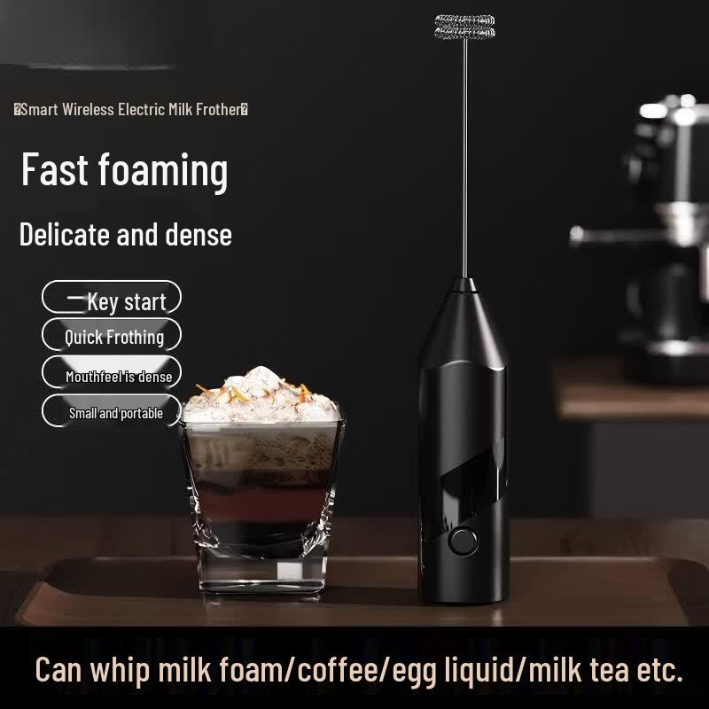 LISM Battery-Powered Electric Milk Frother and Egg Beater