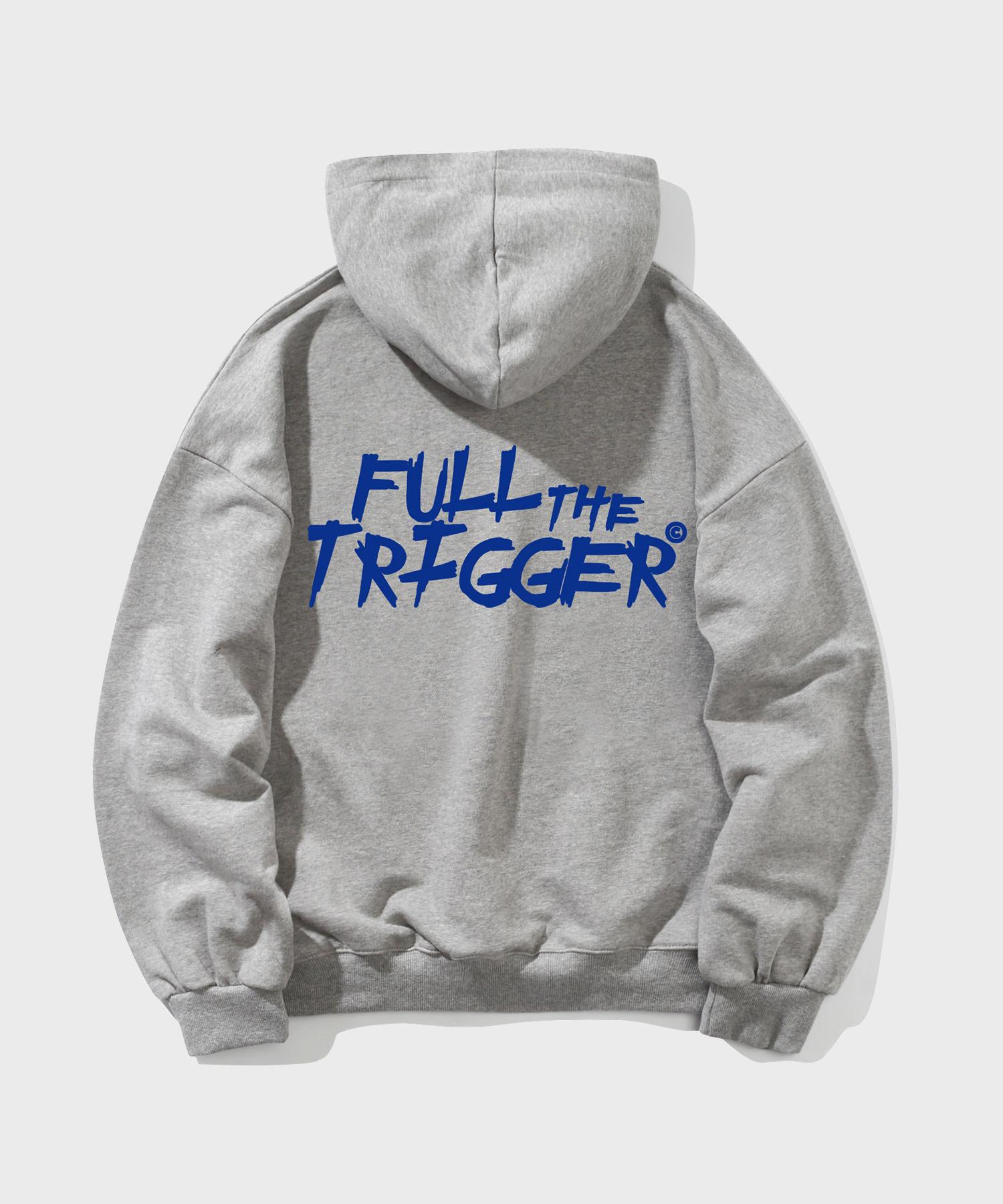 Elimeno El Trigger Oversized Hoodie Gray (Blue) Gray (Blue)_Terry/3