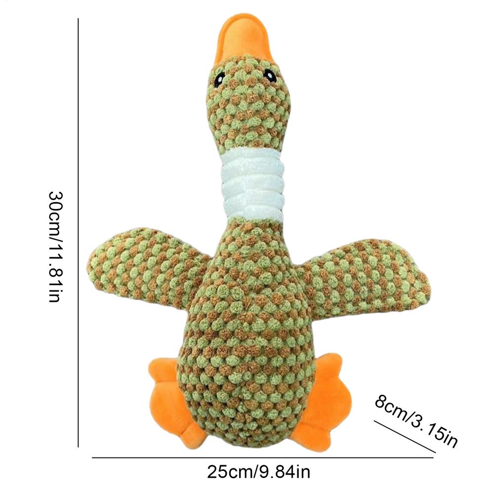 Pet Plush Toy Plush Stuffed Animal Duck Dog Interactive Toys Teeth Cleaning Large Dog Entertainment Puppy Boredom Pet Plush Toys