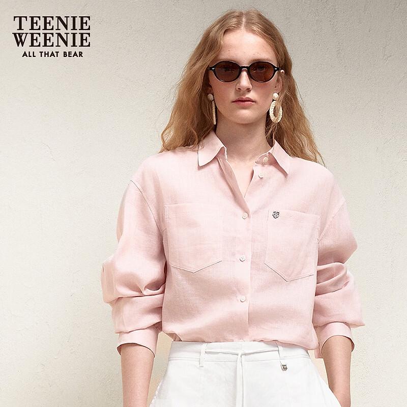 Teenie Weenie Bear Simple Women's Summer Blouse
