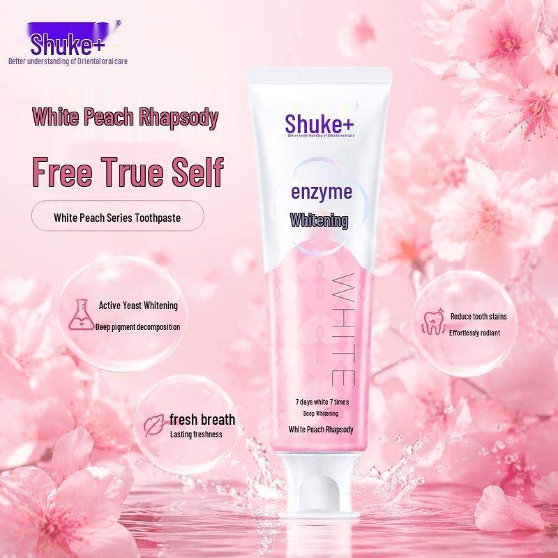 Shuke French Enzyme 7-Day Whitening Toothpaste 120g