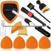 Telescopic Microfiber Car Window Cleaning & Defogging Brush Set