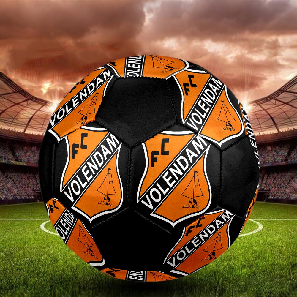 TAGLIA 5 Pallone da Calcio FC Volendam Colorato Per Tutte le Età Cucito a Macchina PVC Pronto per la Competizione Resistente Alta Rimbalzabilità