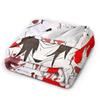 Jeff the Killer Flannel Blanket  Soft Warm Throw Blanket for Couch Bed Picnic Comfortable Bedspread Sofa Bed Cover