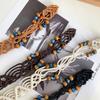 Meier Waist cord bohemia braided hemp rope waist chain thin belt for women