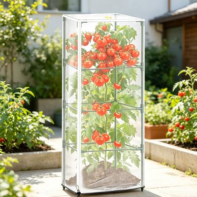 Durable Breathable Fine Mesh Plant Protection Tomato Stand Cover Insect-proof Net Gardening Birds Vine Netting Vegetable Garden