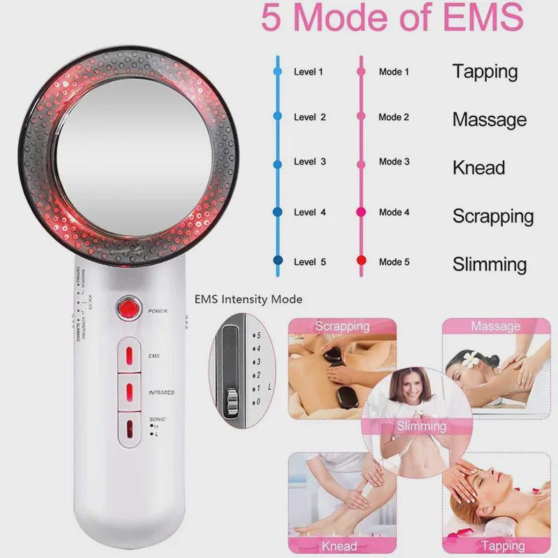 Ultrasonic EMS Body Slimming & Shaping Massager