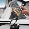 Car Phone Stand Bracket Rack With Powerful Magnets & Vacuum Suctions Capability for Easy Storage Safe Driving Experience