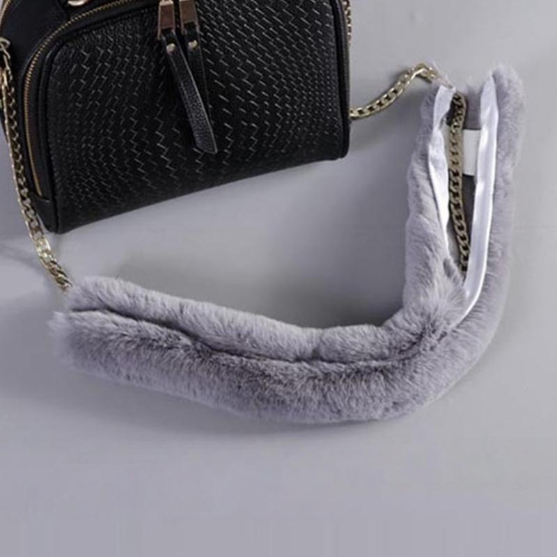 Tracolla Trendy in Peluche per Borsa Accessorio Leggero Poliestere Riciclato Tracolla Regolabile Per Donne Uomini