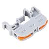 10 Stück PCT211 Hutschienen-Drahtverbinder 0,24mm Press Schnellverdrahtungs-Klemmenblock(Hellgrau )